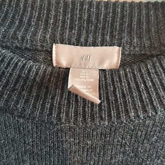 Grey Crew Neck Sweater - Picture 2 of 5